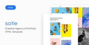 Satie - Creative Agency & Portfolio HTML Template.jpg