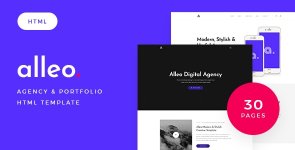 Alleo - Agency & Portfolio HTML Template.jpg