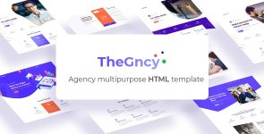 TheGncy - Multipurpose Agency HTML Template.jpg