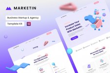 Marketin - Business Startup & Agency Elementor Template Kit.jpg